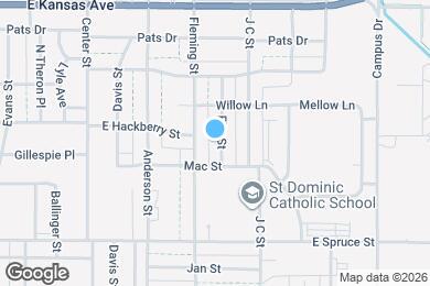 Map image of the property - 807 Fitz St