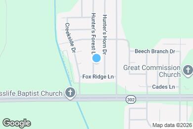 Map image of the property - 7140 Hunter's Forest Dr