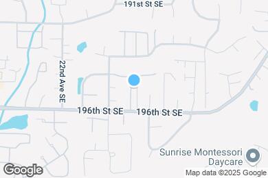 Map image of the property - 19505 25th Dr SE