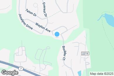 Map image of the property - 1624 Allegheny Dr