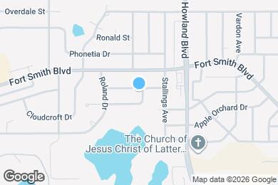 Map image of the property - 3391 George Sauls St