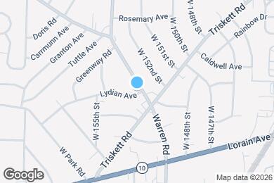 Map image of the property - 3614 Warren Rd