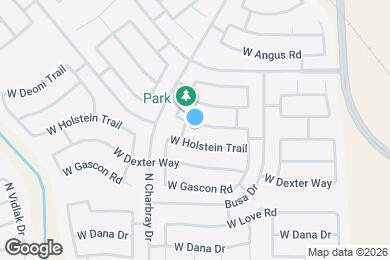 Map image of the property - 447 W Corriente Ct