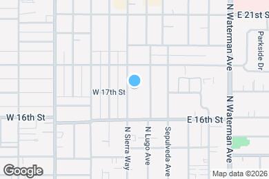Map image of the property - 1705 N Sierra Way