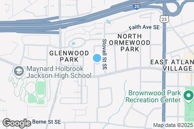 Map image of the property - 496 Glenwood Plz SE