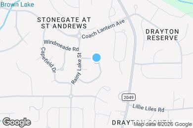 Map image of the property - 3624 Willow Stone Ln