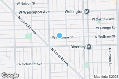 Map image of the property - 1123 W Wolfram St