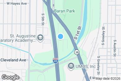 Map image of the property - 2601 S 3rd St