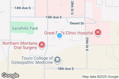 Map image of the property - 1608 Palm Ct