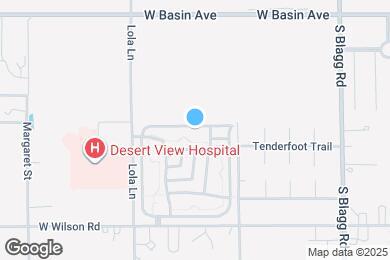 Map image of the property - 880 Montecito Dr