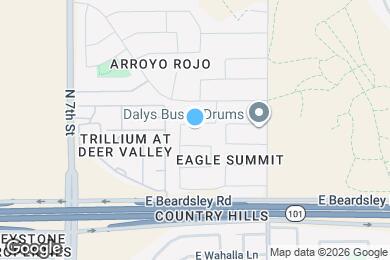 Map image of the property - 915 E Montoya Ln