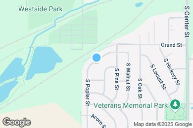 Map image of the property - 535 S Poplar St