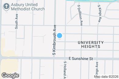 Map image of the property - 619 E Stanford St