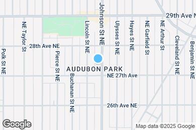 Map image of the property - 2714 Johnson St NE