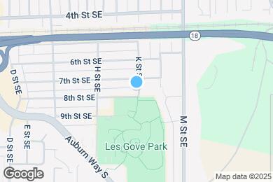 Map image of the property - 723 K St SE