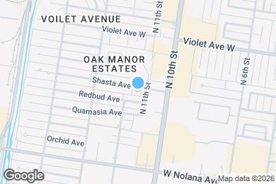 Map image of the property - 1107 Shasta Ave W