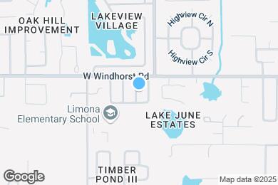 Map image of the property - 1205 Windy Hill Dr