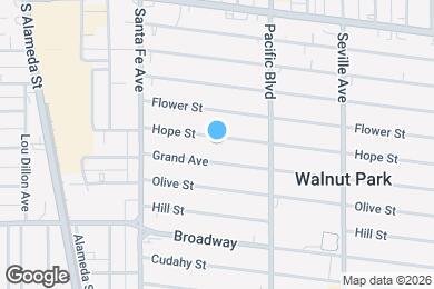 Map image of the property - 2512 Hope St