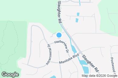 Map image of the property - 109 Harborview Dr