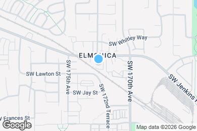 Map image of the property - 17300 SW Merlo Rd