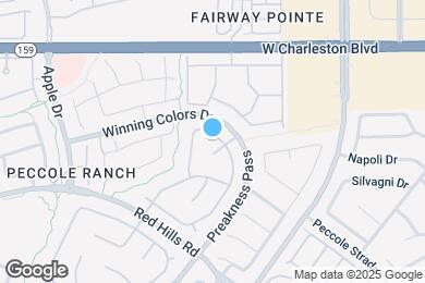 Map image of the property - 1321 Sun Copper Dr
