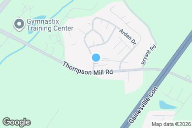 Map image of the property - 2800 Pebblebrook Ct