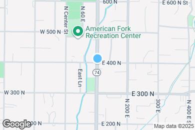 Map image of the property - 394 N 100 E