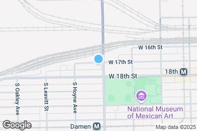 Map image of the property - 2009 W 17th St