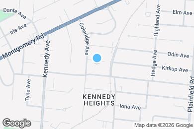 Map image of the property - 3719-3721 Kirkup Ave