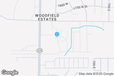 Map image of the property - 1613 N 450 E