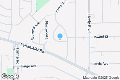 Map image of the property - 675 Grove Terrace