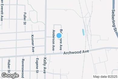 Map image of the property - 544 Baltimore Ave
