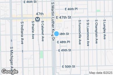 Map image of the property - 4819 S King Dr