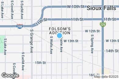 Map image of the property - 1 Bed 1 Bath Main-Level Living in Sioux Falls