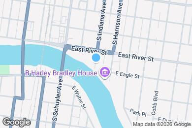 Map image of the property - 684 S Indiana Ave