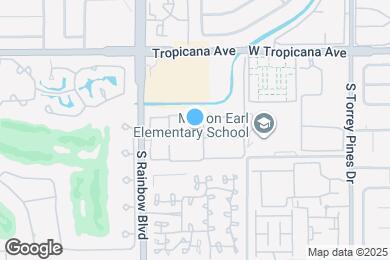 Map image of the property - 5020 S Rainbow Blvd