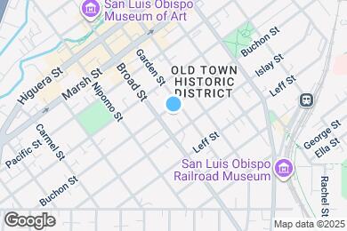Map image of the property - 743 Buchon St