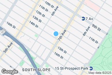 Map image of the property - 365A 14th St