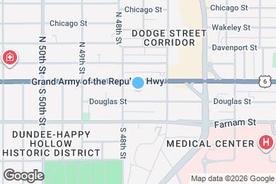 Map image of the property - 4647 Dodge St