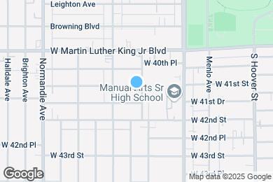 Map image of the property - 1106 W 41st St