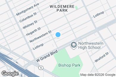 Map image of the property - 3023 Lothrop