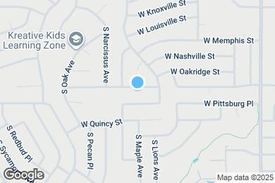 Map image of the property - 1321 W Pittsburg St
