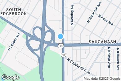 Map image of the property - 6000 N Cicero Ave
