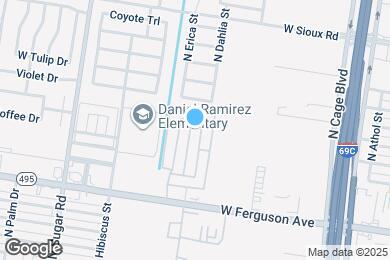 Map image of the property - 2301 N Dahlia St