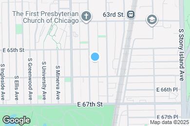 Map image of the property - 6529 S Kimbark Ave