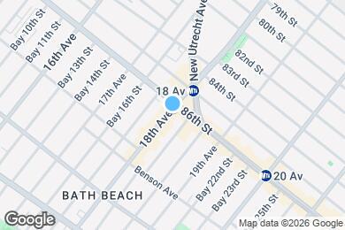 Map image of the property - 8609 18th Ave