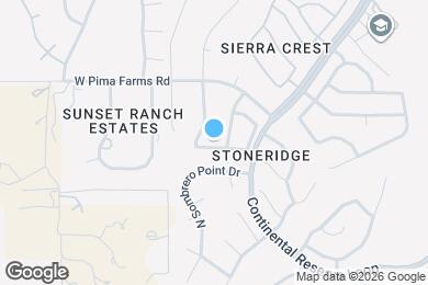 Map image of the property - 7718 W Sombrero View Ln