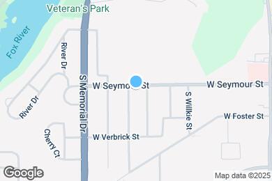 Map image of the property - 507 W Seymour St
