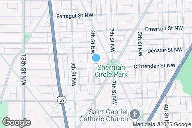 Map image of the property - 4707 8th St NW