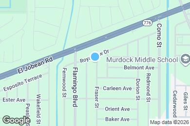 Map image of the property - 2023 Fraser St